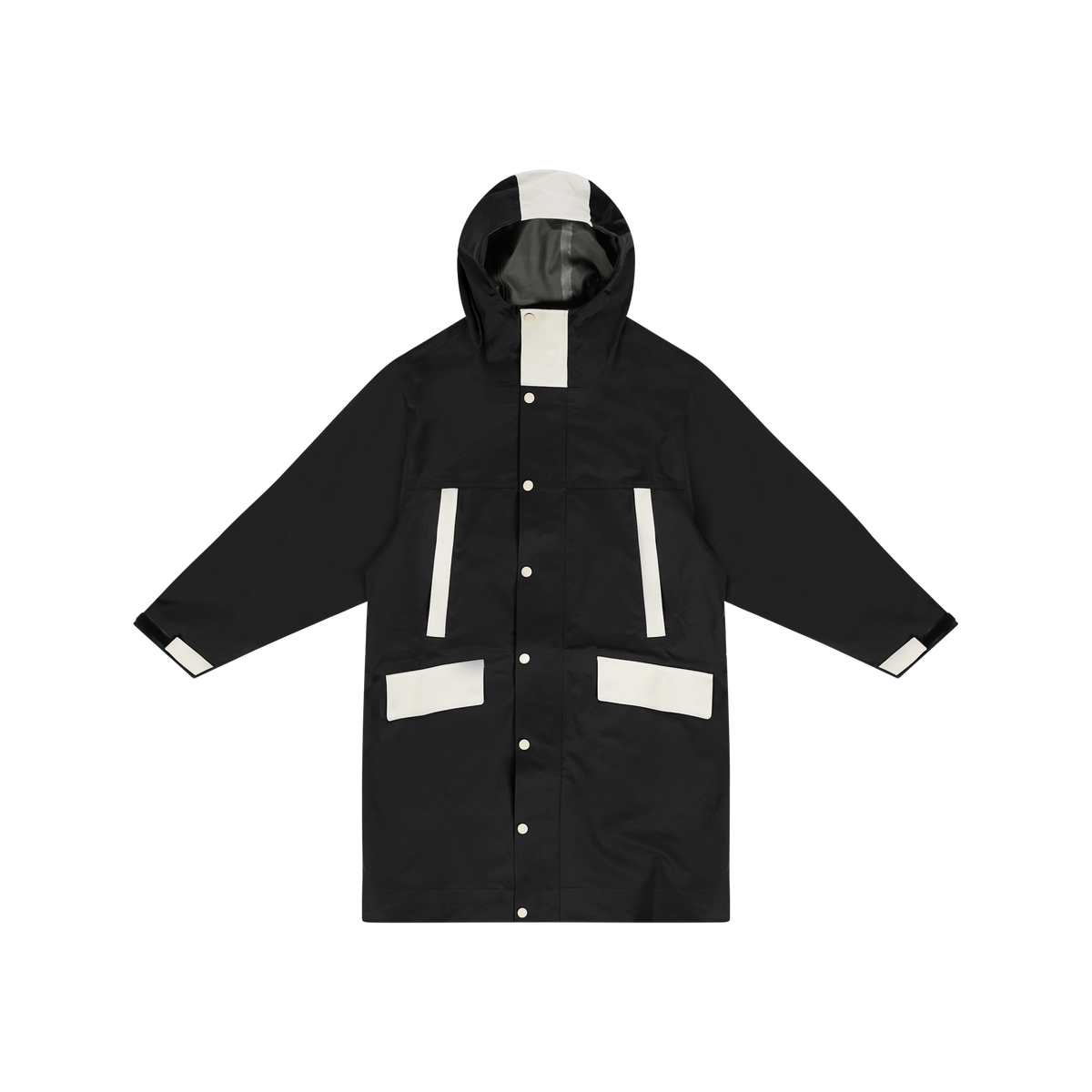 STREIM Rain Coat Black