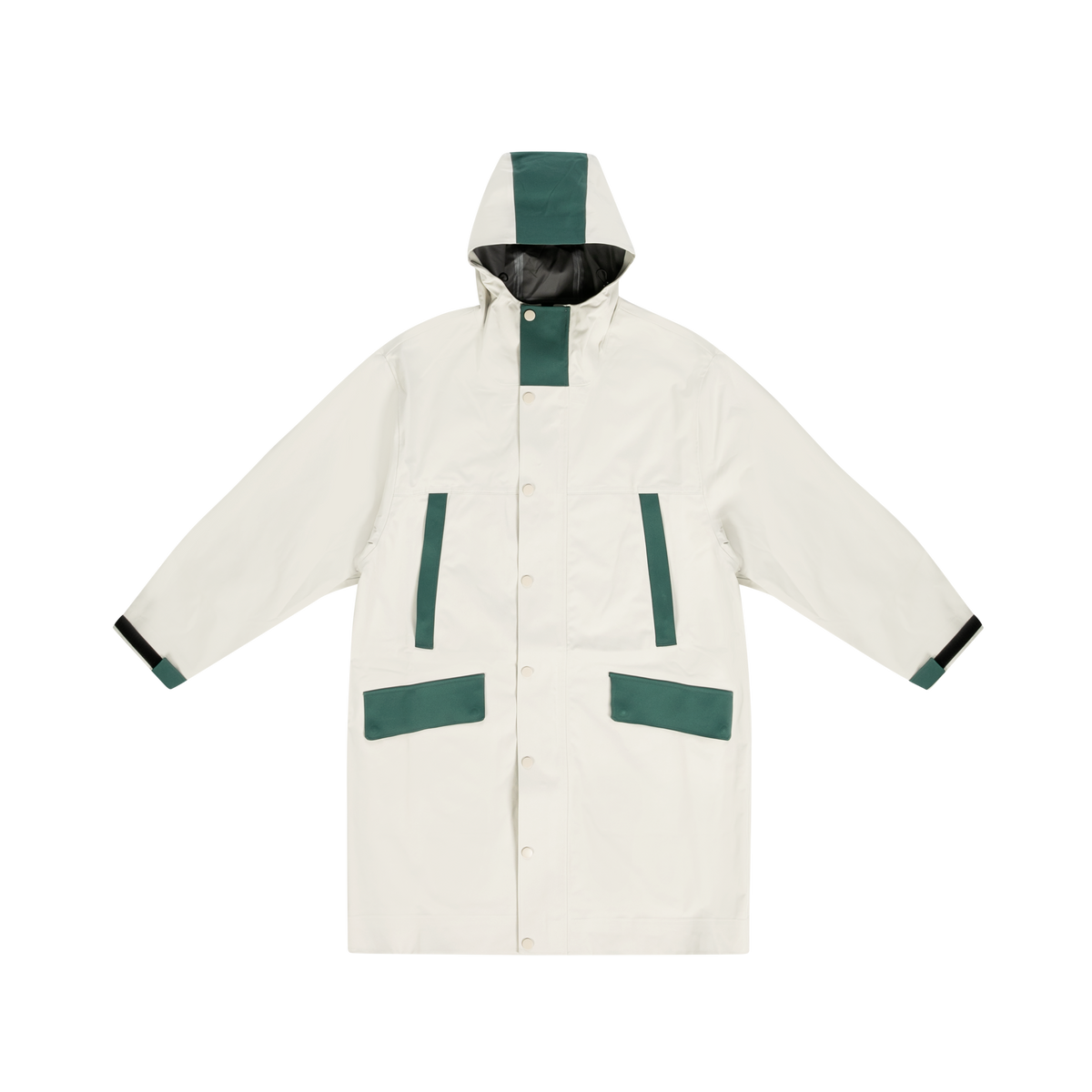 STREIM Rain Coat Off White