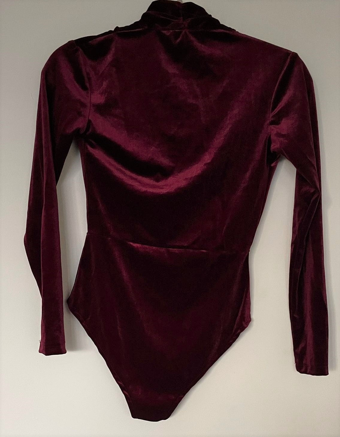 Burgundy Bodysuit