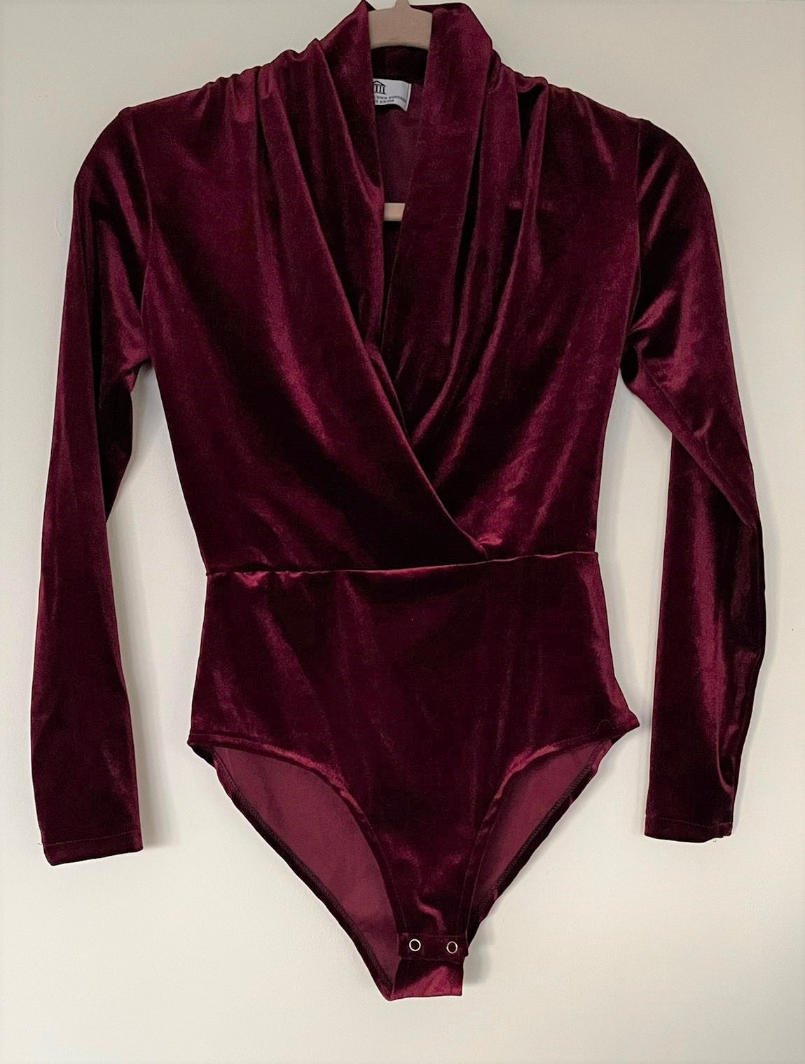 Burgundy Bodysuit