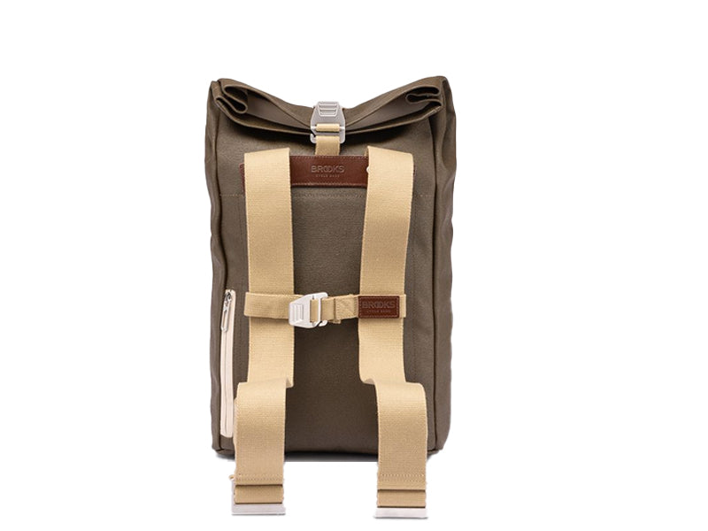 26l Brooks Backpacks Pickwick Cotton Canvas Backpack Moss – KRIOSWEAR