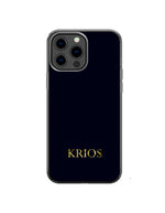 KRIOS - Zwarte Marmer print Telefoonhoes