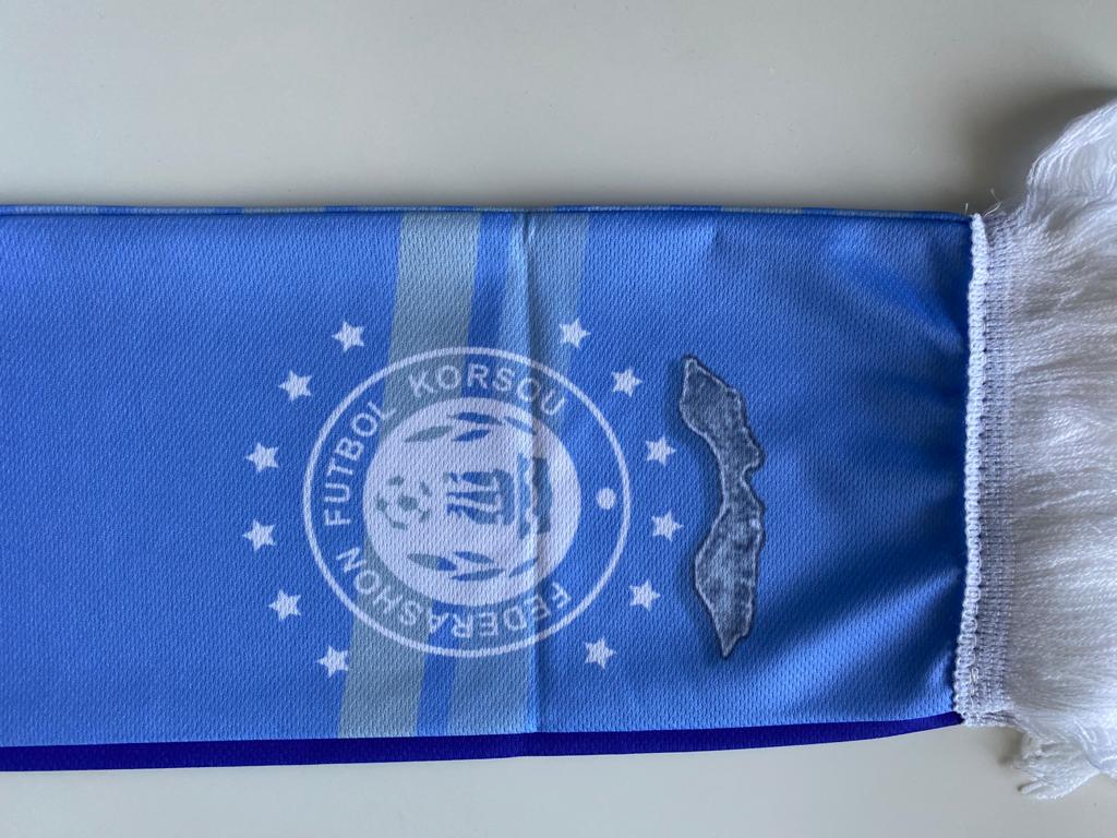  Soccer Scarf Curaçao  closeup