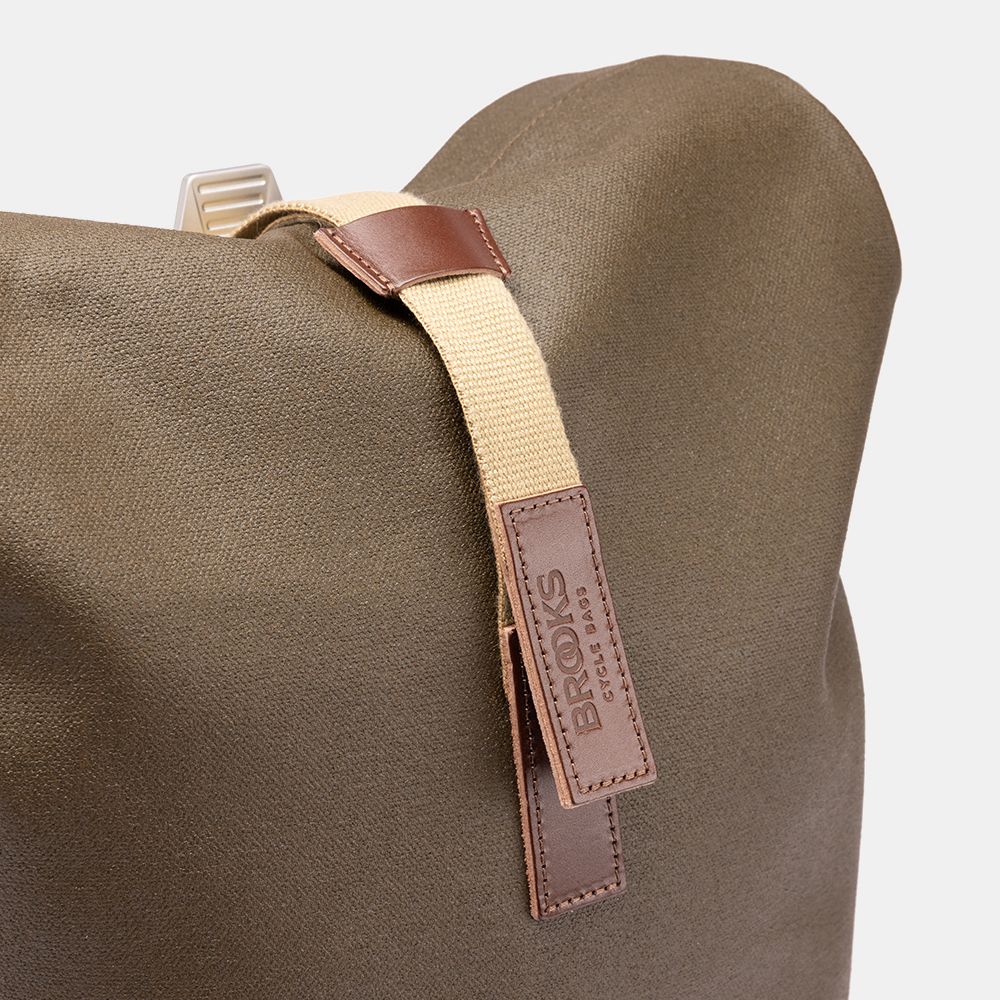 Pickwick Cotton Canvas Backpack Moss