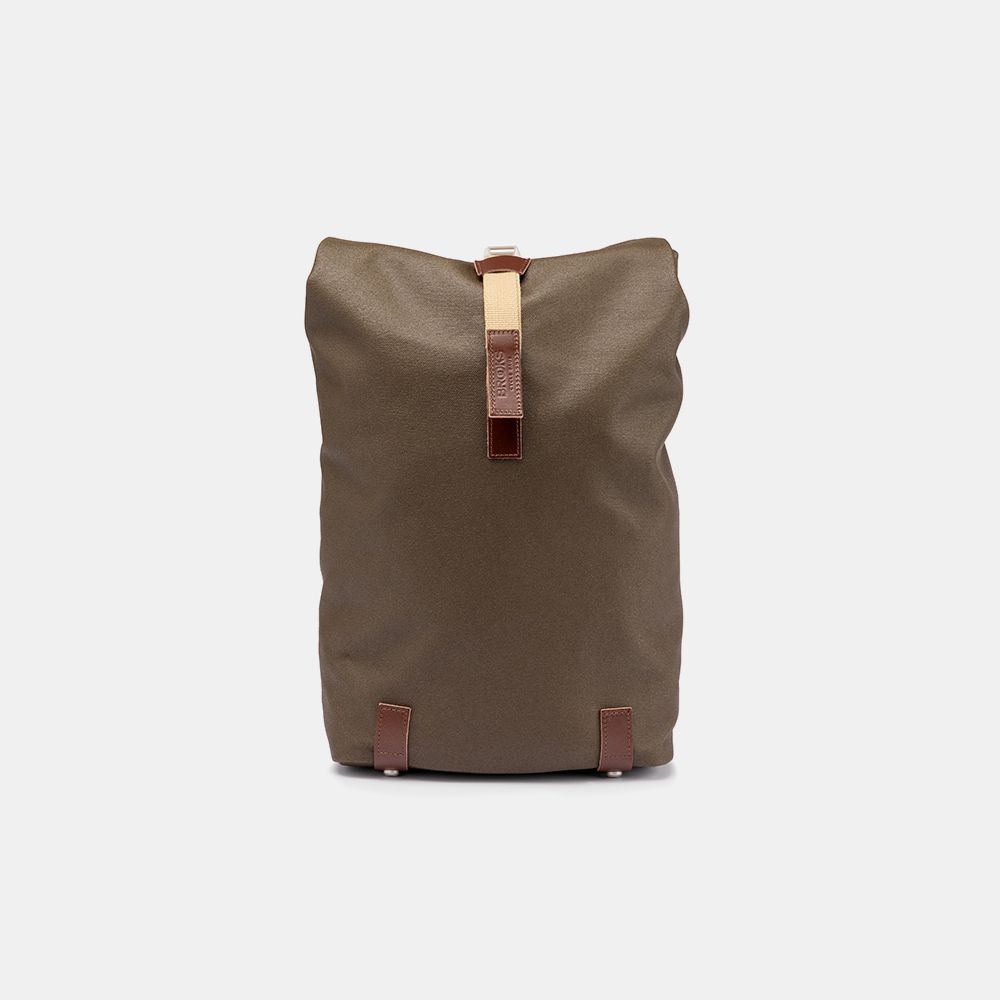 Pickwick Cotton Canvas Backpack Moss