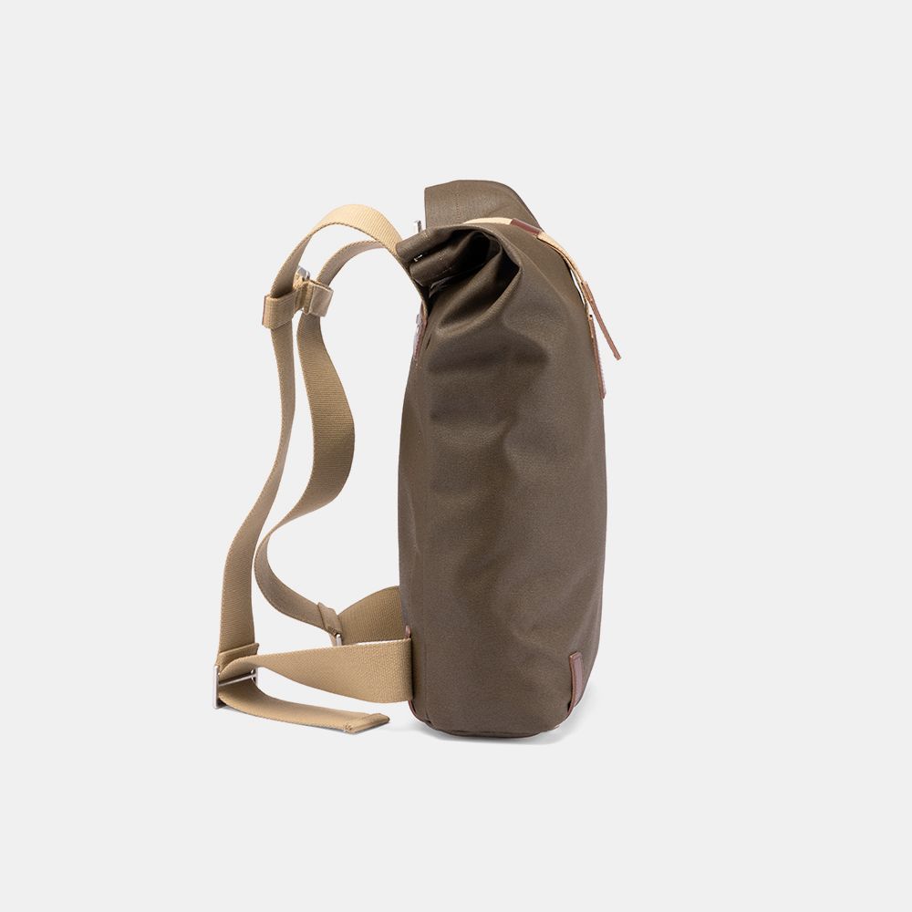 Pickwick Cotton Canvas Backpack Moss