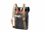 Brooks England - Pickwick Cotton Canvas Backpack Grey Brown
