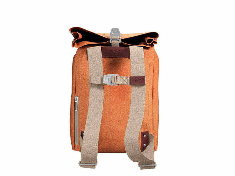 Pickwick Cotton Canvas Backpack Orange/Goose Beak