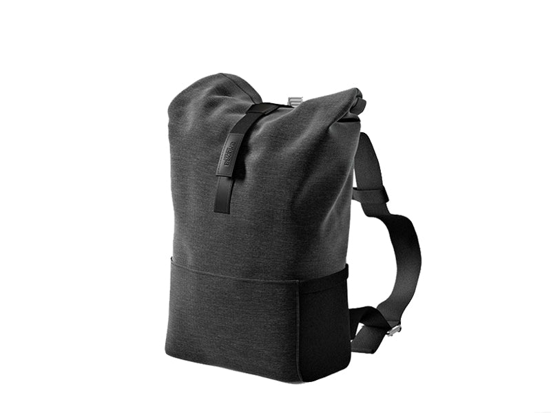 Brooks England - Dalston Tex Nylon Rugtas Zwart