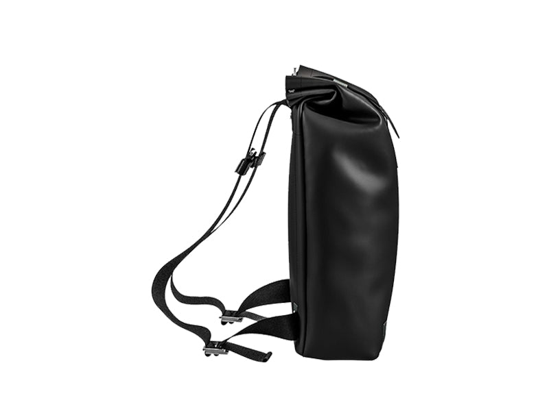 brooks piccadilly 18l leather backpack black Pickwick Coated Remade Backpack Black – KRIOSWEAR