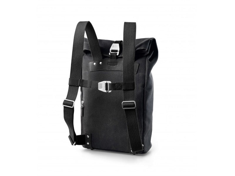 brooks england dalston leather trimmed canvas backpack Pickwick Cotton Canvas Backpack Black – KRIOSWEAR