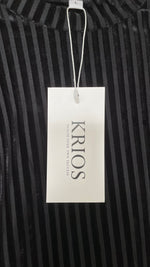 KRIOS - Long Sleeve Black Bodysuit
