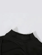 KRIOS - Black Cut Out Bodysuit