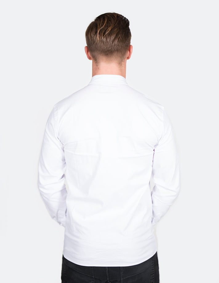 KRIOSWEAR - White Business Shirt Backside