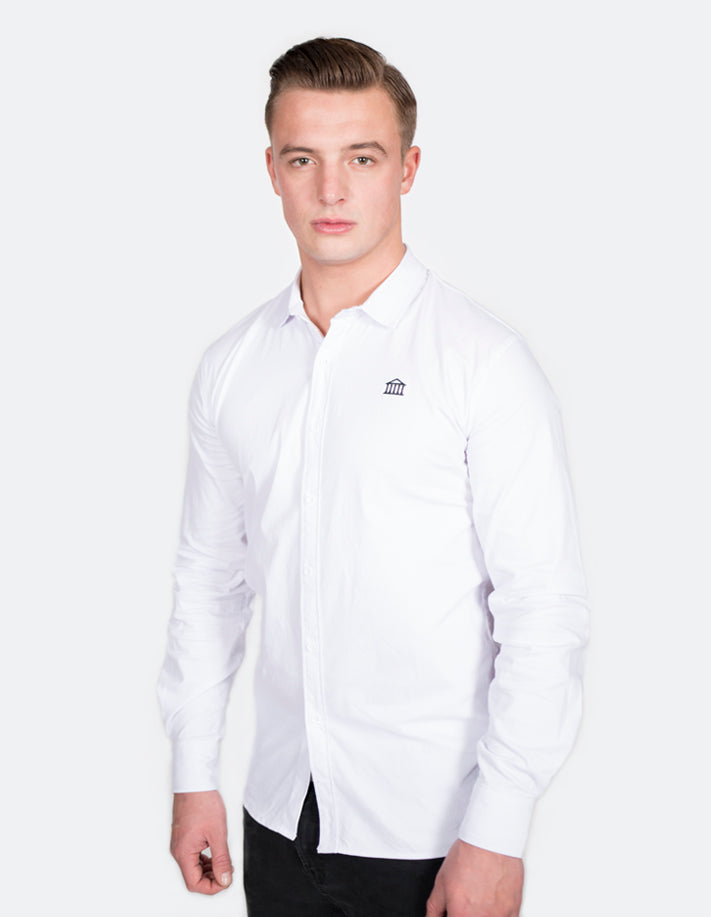 KRIOSWEAR - White Business Shirt