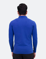 KRIOS - Royal Blue Long Sleeve Polo shirt