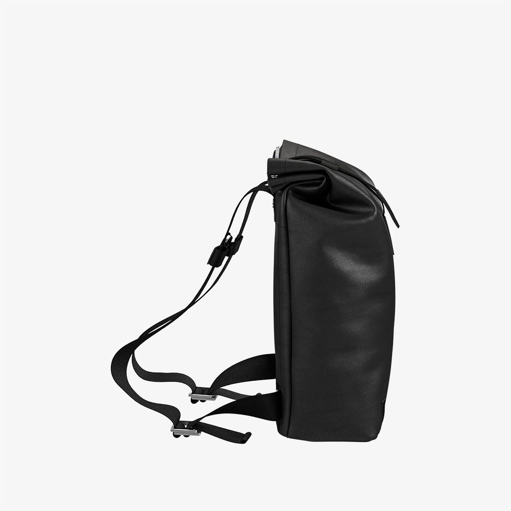 Pickwick Cotton Canvas Backpack Black KRIOSWEAR