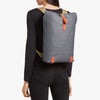 Brooks England - Pickwick Cotton Canvas Backpack Grey Brown for women