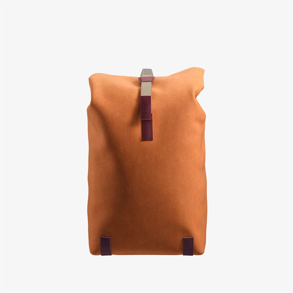 Pickwick Cotton Canvas Backpack Orange/Goose Beak