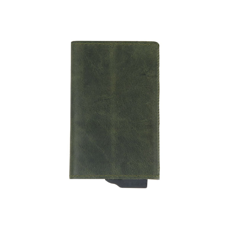 Valenta - Card Holder Plus Vintage Green